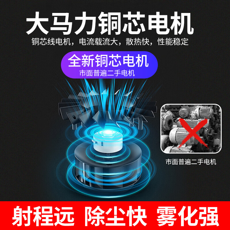 Kezitu Huling dust removal fog cannon machine construction site cannon fog machine dust-proof automatic sprayer fog cannon machine construction site dust removal environmental protection 2023 new diesel fog cannon machine