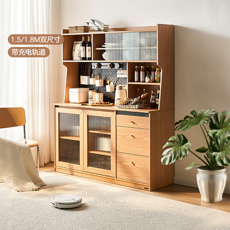 Quanyou Home multi-functional dining cabinet, dining room storage cabinet, wine cabinet, storage cabinet, integrated wall-mounted dining cabinet furniture