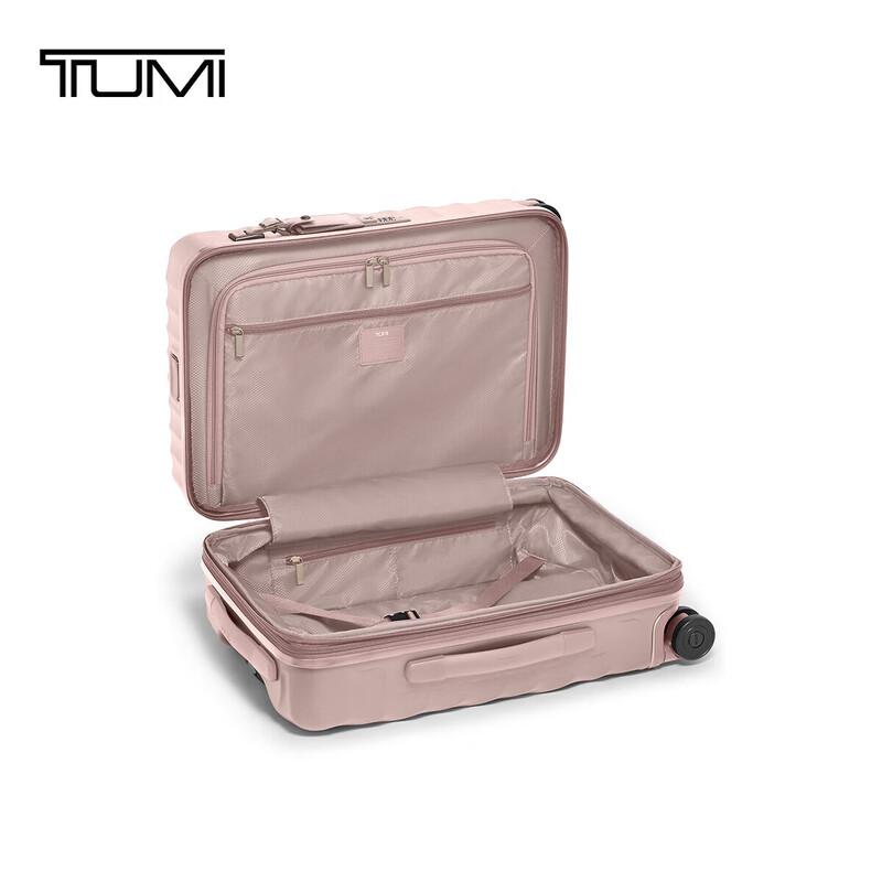 TUMI 19 DEGREE series international travel expandable four-wheel ladies carry-on suitcase Sakura Pink-20 inches
