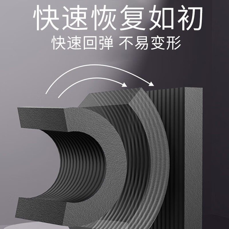 Suican Fitness Abdominal Wheel Special Kneeling Pad Abdominal Wheel Pad Men and Women Yoga Plank Support Training Thickened Foam Balance Mat Black 1 Special Abdominal Wheel Pad Thickened 43cm*30cm*4cm