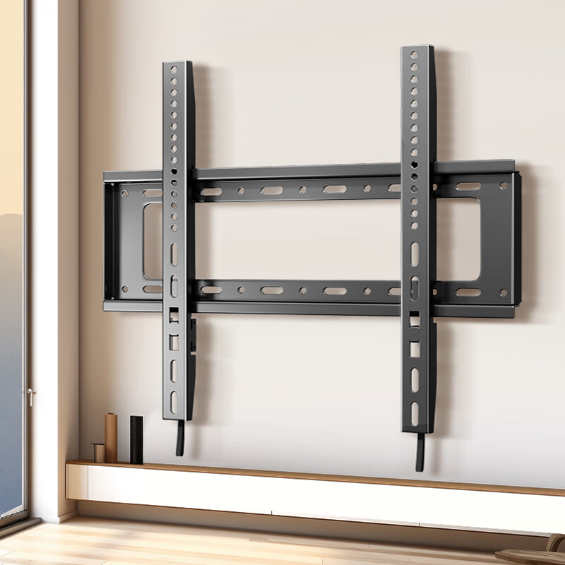 Junao TV Mount (40-80 inches) Universal Fixed TV Bracket TCL Xiaomi Skyworth Hisense Huawei Smart Screen LCD TV Wall Mount Bracket