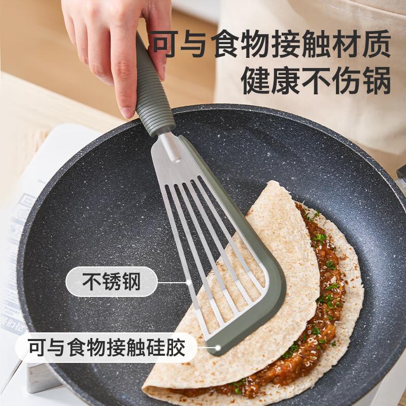 Swiss Likan cooking spatula silicone spatula non-stick pot high temperature resistant spatula household cooking pancake butterfly spatula