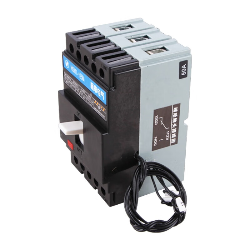 Hangshen Electrical Plastic Case Circuit Breaker HSM1-125S160H250E400M630A Air Switch 3P 200A