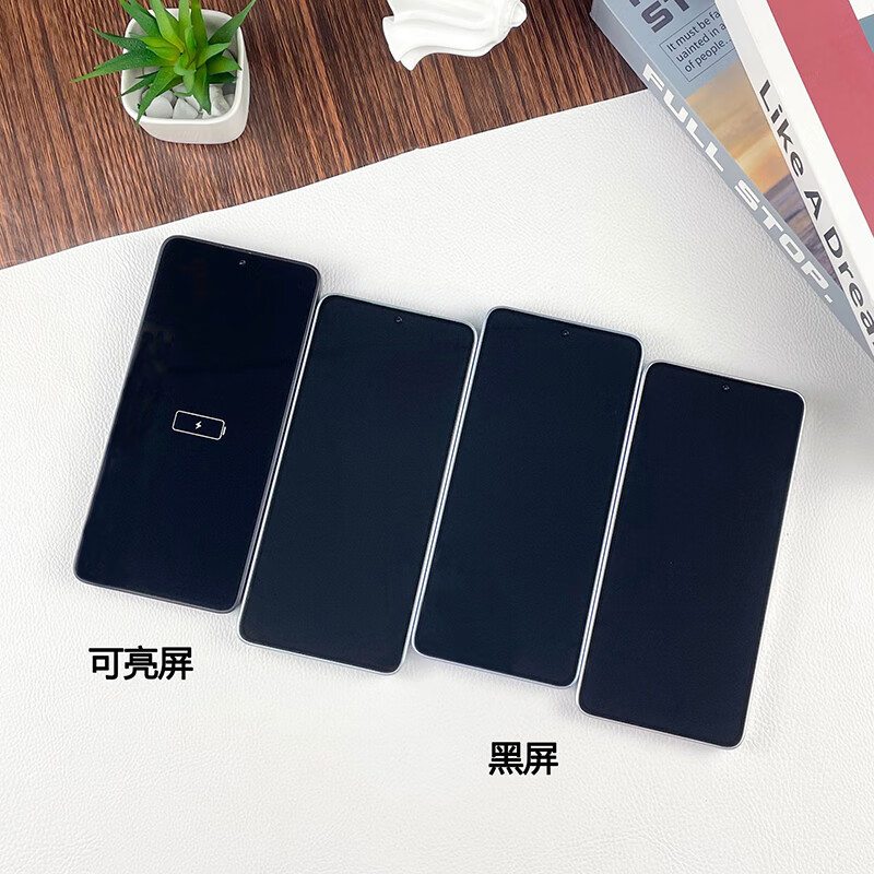 Suiyin is suitable for Redmi K80 mobile phone model Redmi K80 Pro simulation model machine toy shooting prop counter display can turn on the screen and hand over the top package test model K80-Snow Rock White (Glass Screen) Black Screen Version