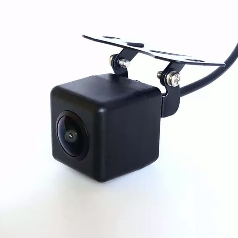 High-definition invisible pinhole camera 4-pin S socket reversing super reversing night vision fisheye wide-angle terminal old-fashioned 22.5mm round style (the size of a 1 yuan coin)