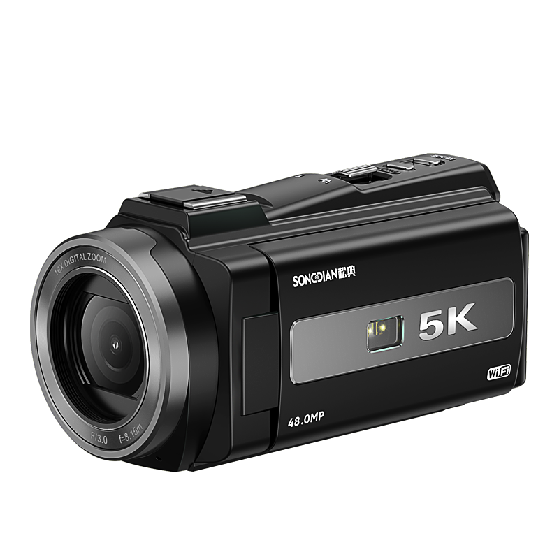 SONGDIAN camera 5K HD anti-shake handheld portable photography home travel DV recorder infrared night vision official standard 256G memory