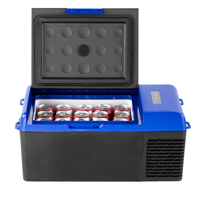 Alpicool car refrigerator compressor refrigeration car home dual-purpose 12V24V truck dedicated refrigeration refrigerator small freezer ki15 car home dual-purpose (Detech compressor) 15 liters