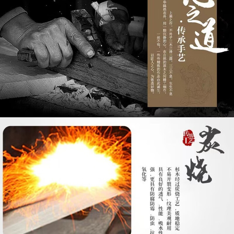 An Junsheng pot lid, old-fashioned household large pot lid, wooden lid, water cylinder lid, handmade round universal wooden lid, diameter 54 cm