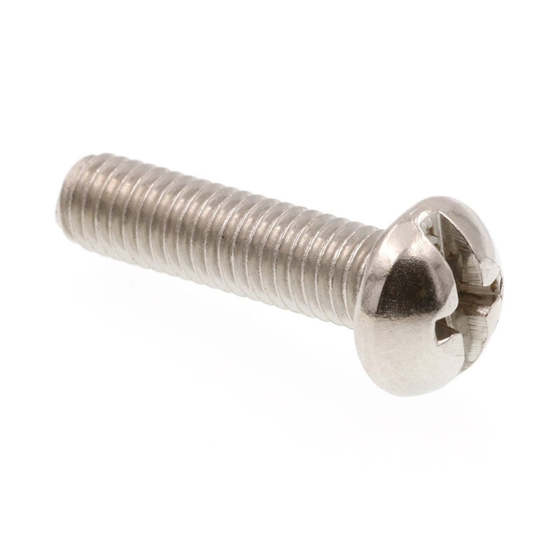 Prime-Line9004215 Machine Screw Round Head #1032 X 3/4 in. Stainless Steel