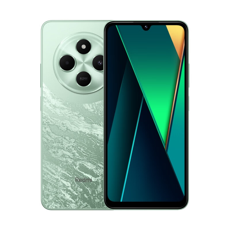99% new Xiaomi (MI) Xiaomi Redmi 14C 6.88-inch eye-protecting large screen 120Hz high refresh rate 150% large speakers 4GB+128GB Bibo Green Android Self-operated returns Can check the quality inspection report