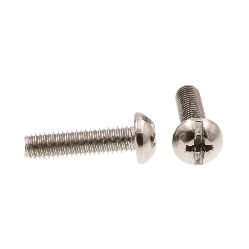 Prime-Line9004215 Machine Screw Round Head #1032 X 3/4 in. Stainless Steel