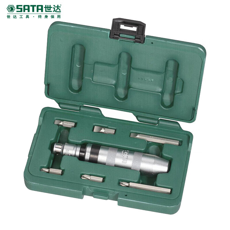 SATA Impact Screwdriver Knock Driver Screwdriver Set 8pcs 09602