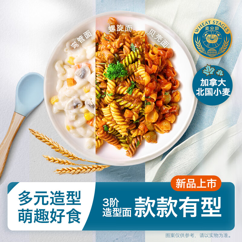 Heyangyang Infant Noodles Nutritional Food Complementary Noodles No Added Salt White Sugar Noodles for Children Over 6 Months 2-Stage Wheat Aged Soft Thin Noodles Original Flavor 180g
