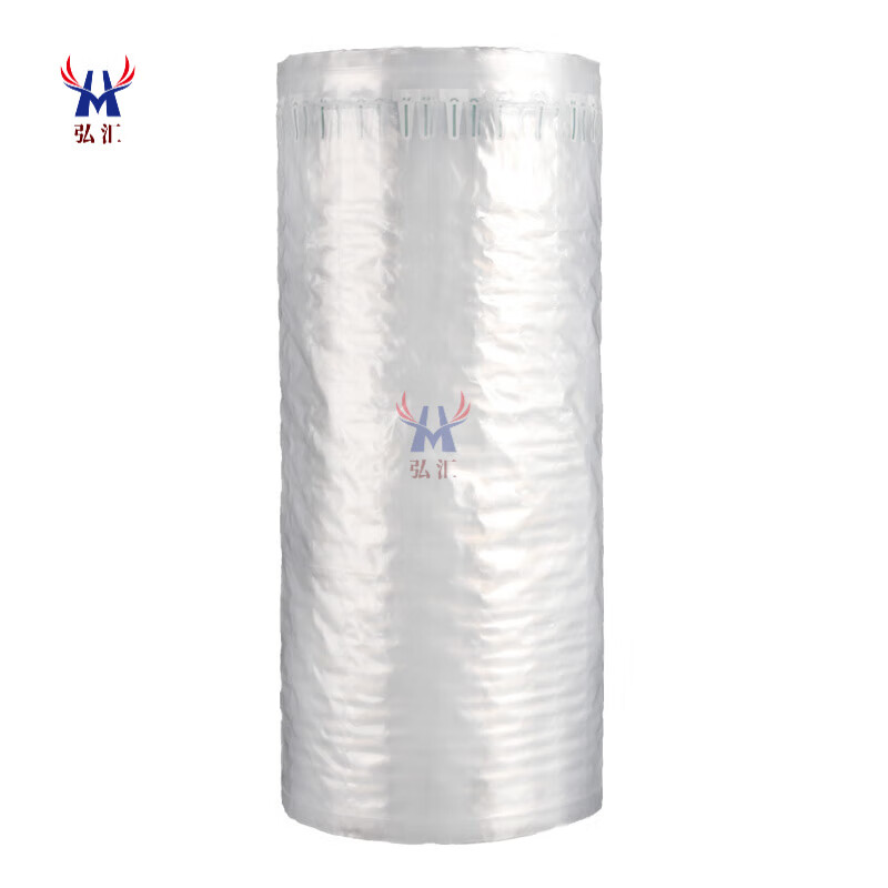Inflatable foam packaging for air column bag packaging, anti-fall and shock-proof packaging bag, express shock-absorbing bubble film, air bag bag, foam anti-fall packaging, air column roll, transparent, small roll length 50 meters, regular thickness 15CM high