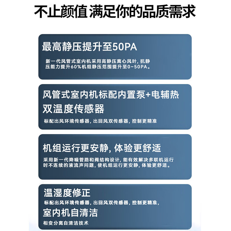Gree central air conditioner FREE S one-to-two, one-to-three, full DC variable frequency hanging machine, cabinet machine, duct machine multi-connected 4-horsepower first-class energy-efficiency central air-conditioning 4-horsepower first-class energy efficiency two indoor units optional (3+1.5) package installation
