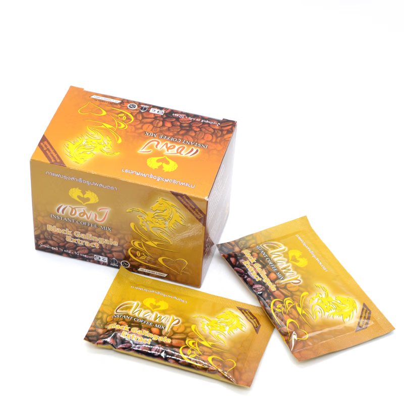 Champ Victory Thai Coffee Original Imported Men's Instant Coffee Maca Victory Thai Coffee Original Import 1 Box/10 Bags