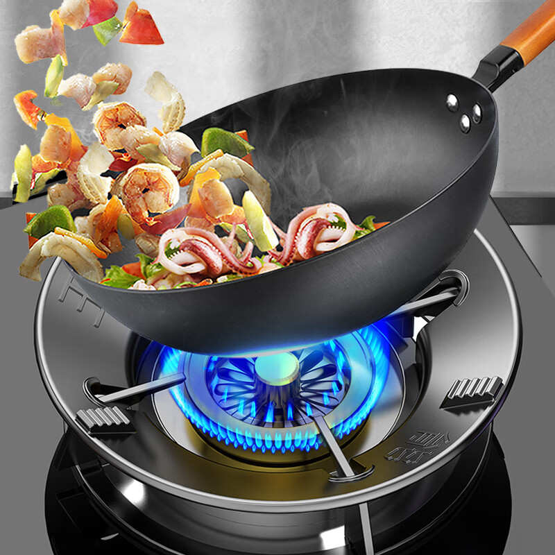 Suitable for boss gas stove anti-slip bracket, fire cover, energy-saving windshield, universal gas stove, windshield, fireproof windshield, flagship four-claw universal (2 pieces)