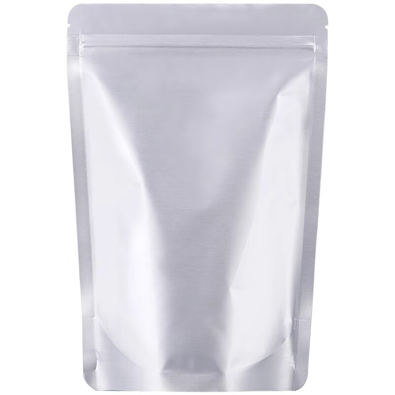 Masif aluminum foil ziplock bag, tea sealed bag, snack packaging bag, self-standing sampling sealing bag 30*42+6cm (10 pieces/bag)