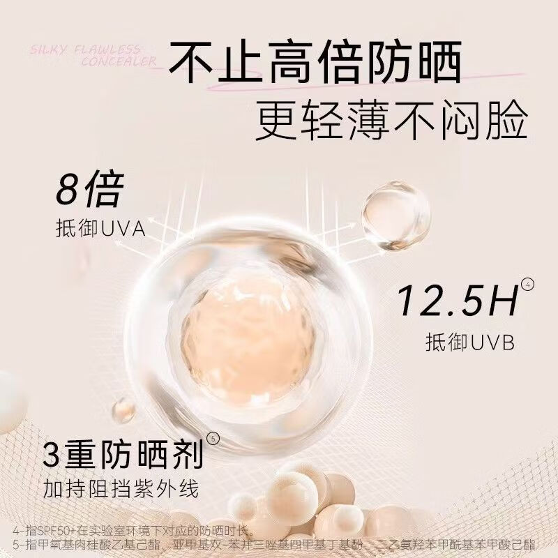 Extremely dense sunscreen isolation pre-makeup cream three-in-one high-power sunscreen SPF50+ facial waterproof and sweatproof military training