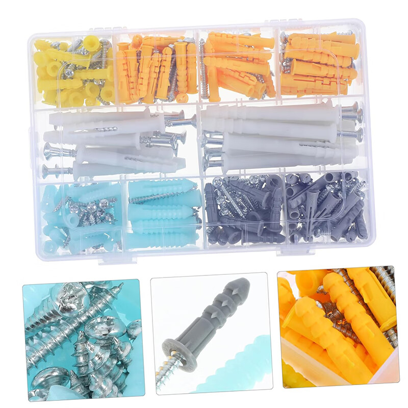 Beginning self-tapping expansion screw lengthened stainless steel cross self-tapping screw expansion tube nail screw 200 set