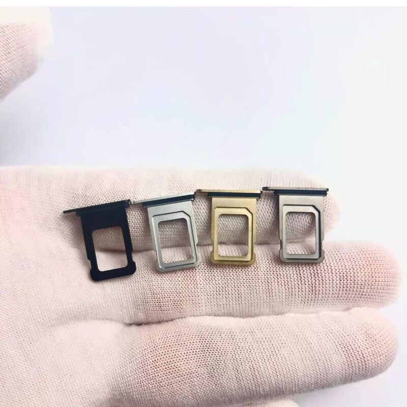 Suitable for Apple 13 card tray iPhone 14pro card tray original 15pm card slot 12 card tray insert card 11 dual card max Apple 13 dual card original card tray white