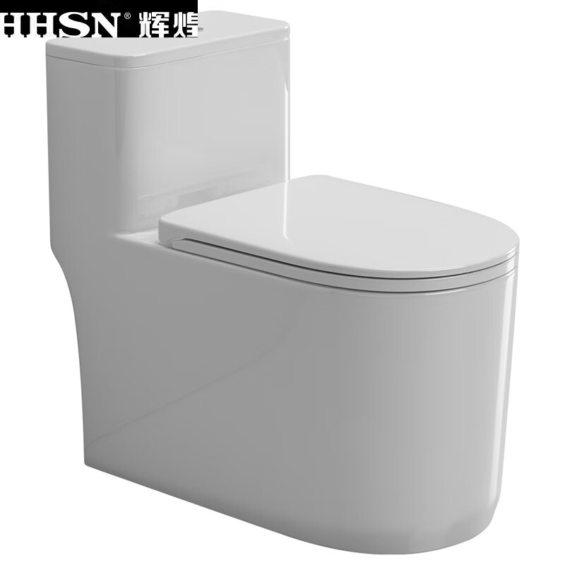 Huihuang household toilet ordinary toilet ceramic super swirl siphon deodorant silent large diameter water pumping small apartment seat 9th generation 8.0 large diameter-5 hole siphon other/other