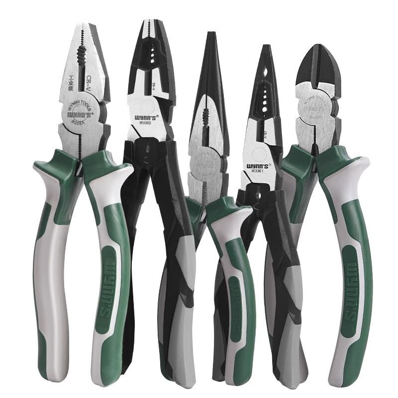 Power Lion (wynn s) multifunctional wire nose pliers stripping wire crimping cable cutter industrial grade seven-in-one multi-purpose labor-saving wire pliers personalized 6-inch wire stripping needle nose pliers TP105L