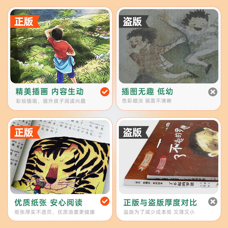 Grades 1, 2, 3, 4, 5 and 6 in Yuemei Grassland Read nursery rhymes and children's songs in full-color edited edition The power of father's love between father and son The toy mud dog that grew up together The magic pen Ma Liang The ancient Chinese fable The Foolish Old Man Moves the Mountains Look at our earth across the horizon The edited version of the masterpiece Journey to the West Robinson Crusoe 5 books for second grade (phonetic version)