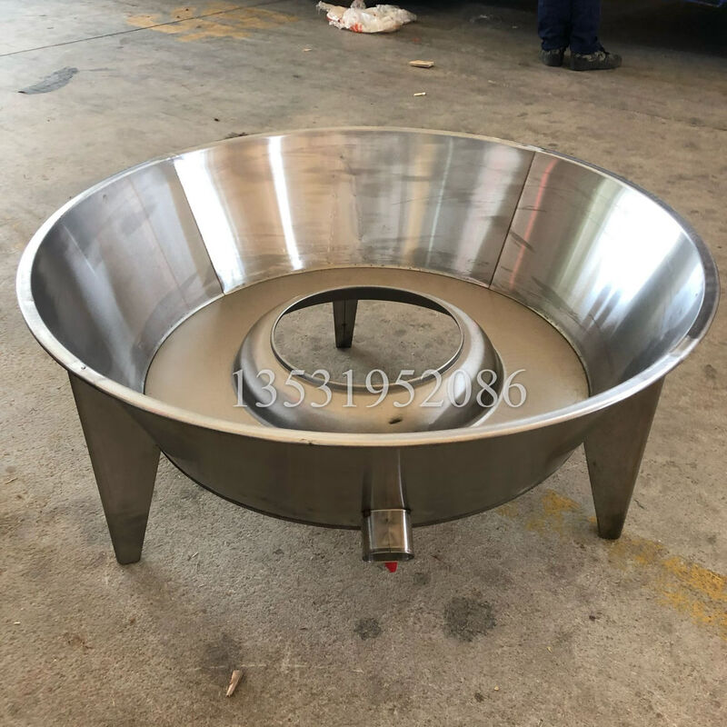 80/90/100 double-layer roast duck stove lid, roast chicken stove double-layer lid, roast goose stove base, hanging oven accessories, 90-type single-layer base, outer diameter 90.5 cm