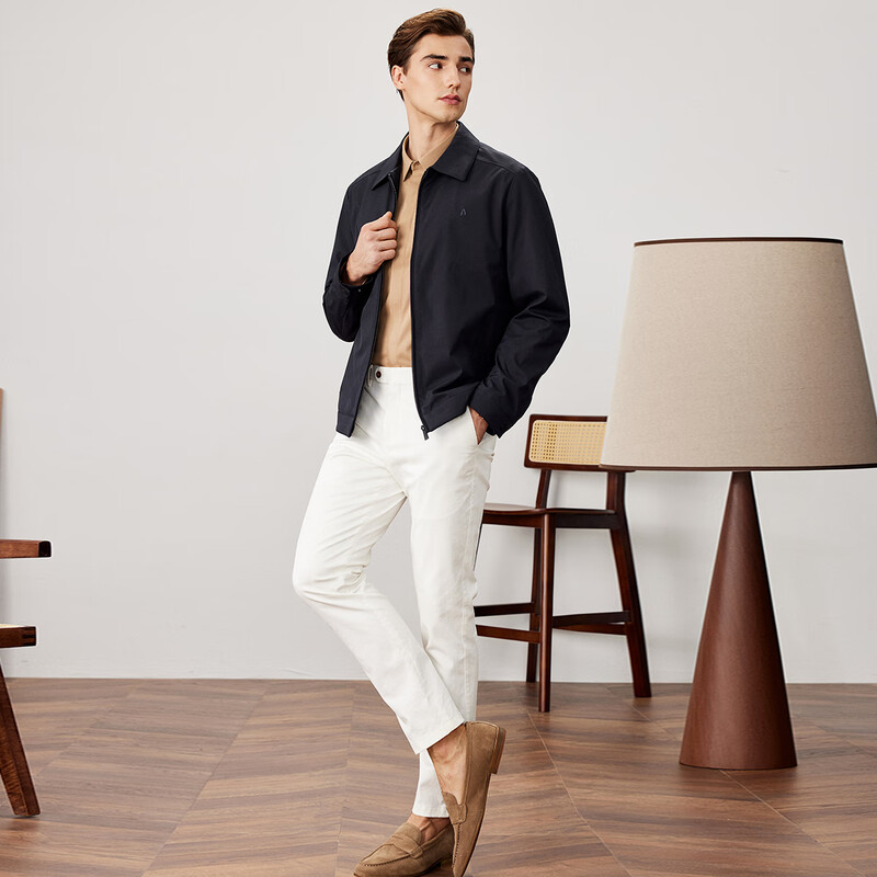 Shanshan executive jacket men's spring and autumn business casual commuting wear-resistant official cadre lapel anti-wrinkle top three-proof jacket