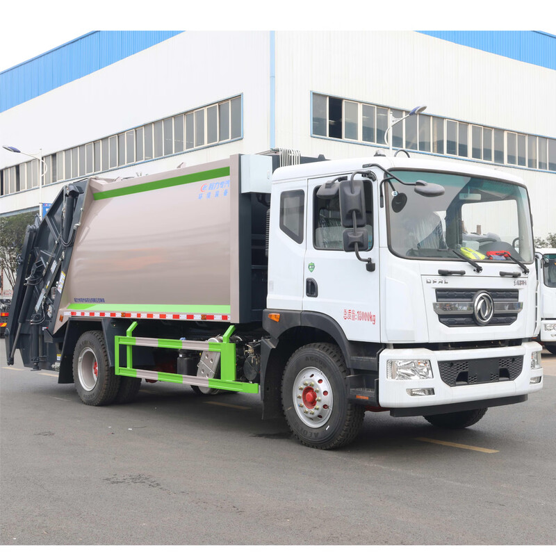 Compressed garbage truck 12-14-16-18 cubic meters garbage compression truck garbage transfer truck hanging bucket swing arm triangle brochure