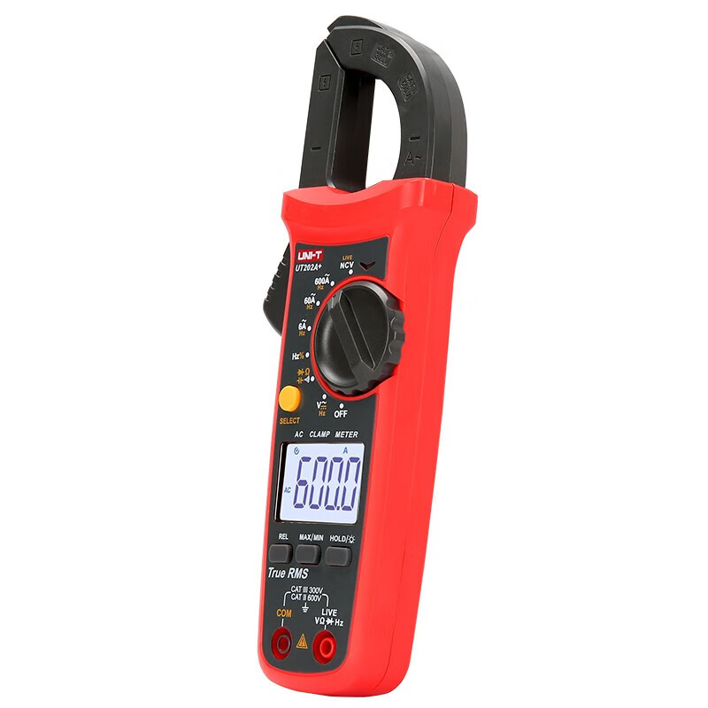 Uni-T clamp ammeter high-precision clamp meter UT210E mini digital clamp multimeter AC and DC ammeter UT202A+ AC 600A+ capacitor