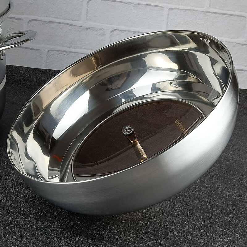 Chaoyu 304 stainless steel Shangyue double grate double three layer steamer lid with drawer 30cm