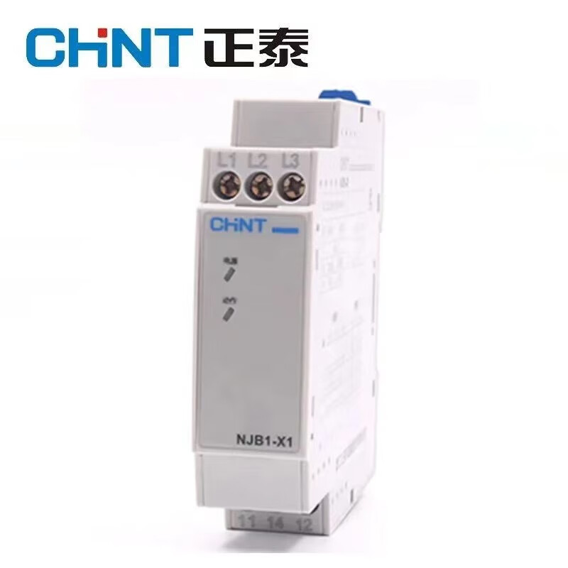 Chint NJB1-X1 phase sequence and phase failure protection relay NJB1-X three 3-phase unbalanced protector 380V NJB1-X