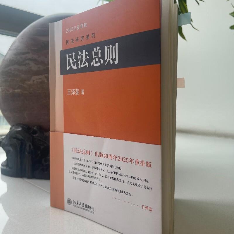 General Principles of Civil Law, classic masterpiece by Wang Zejian, the master of civil law, introductory reference book for studying civil law, judicial examination reference book, civil law research series