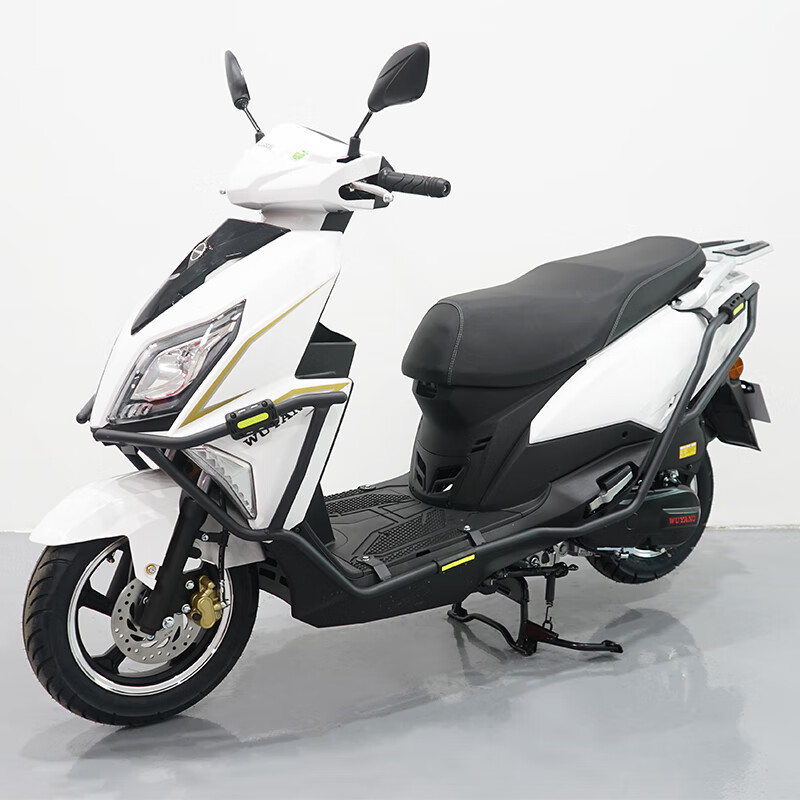 Wuyang (WUYANG) scooter National IV EFI brand new UY style can be branded complete vehicle two-wheel fuel men and women original moped, bright white (newly upgraded second generation with higher configuration) full model National IV EFI SF Freight