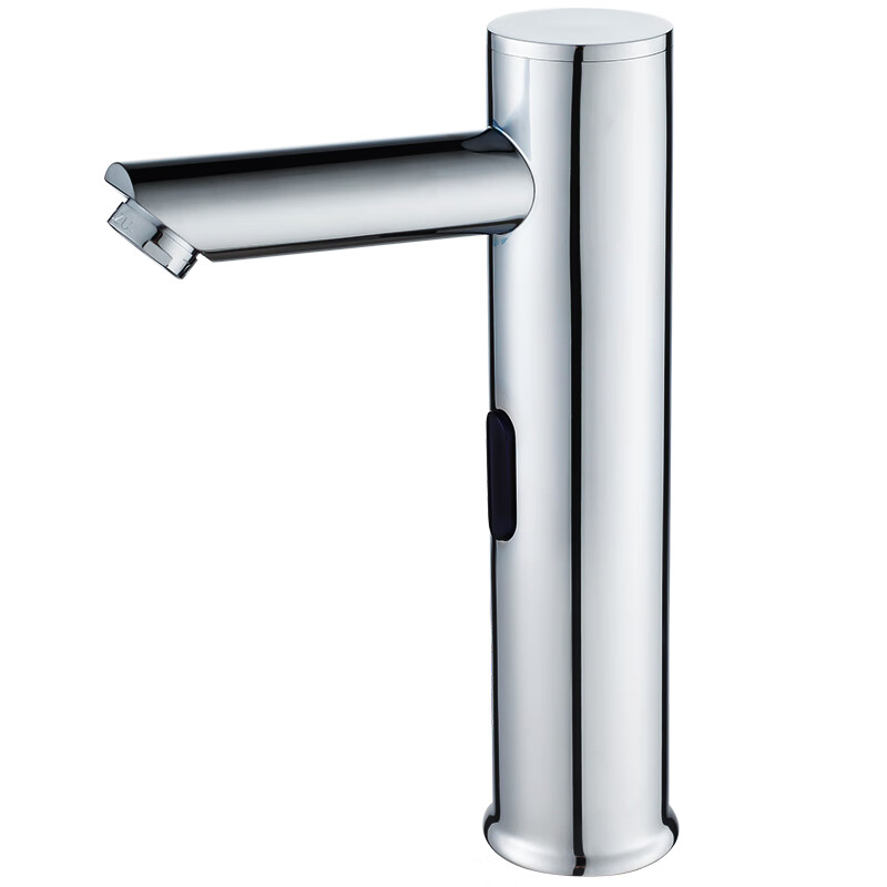 Jingyu all-copper induction faucet automatic induction faucet single hot and cold intelligent induction infrared household handwasher high-end hot and cold AC and DC + hose + regulating valve