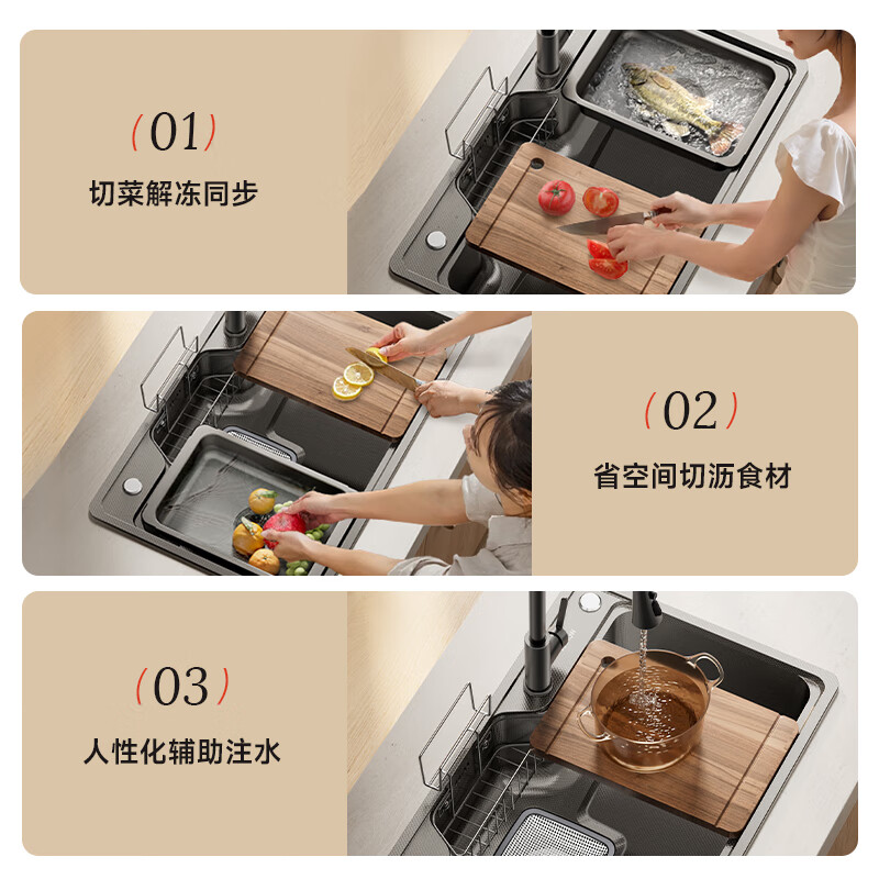 Wrigley Cornucopia Kitchen Sink Large Single Slot 304 Stainless Steel Wash Basin Gun Ash Sink Renewal Subsidy 15%