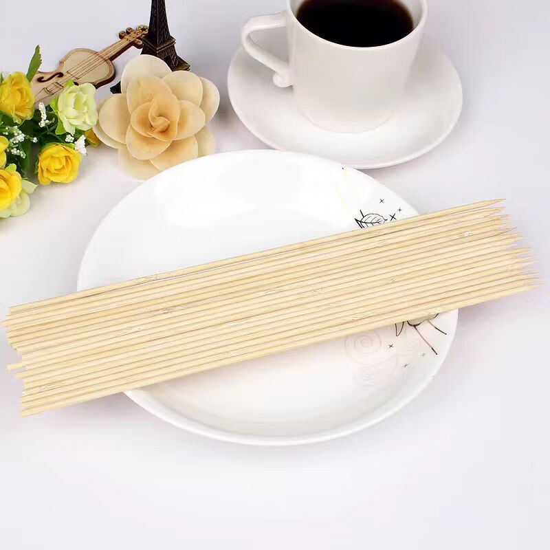 Double gun barbecue sticks 26cm*100 pieces