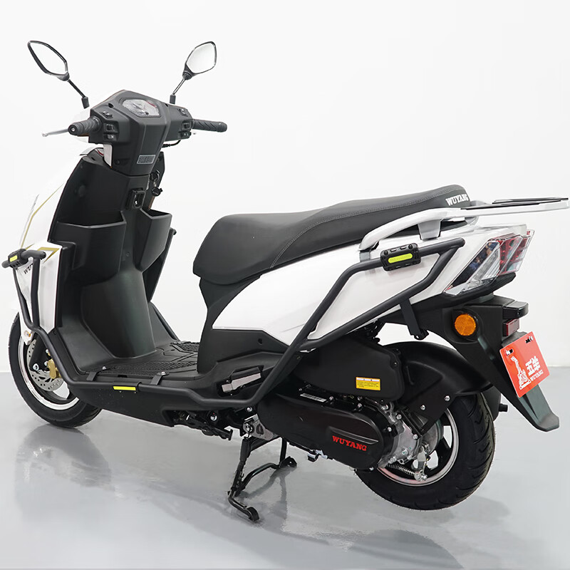 Wuyang (WUYANG) scooter National IV EFI brand new UY style can be branded complete vehicle two-wheel fuel men and women original moped, bright white (newly upgraded second generation with higher configuration) full model National IV EFI SF Freight