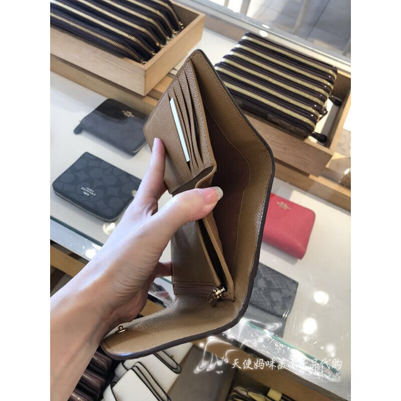 COACH Angel Mummy USA purchasing COACH F30204/F31566 genuine leather carriage model with 30% discount