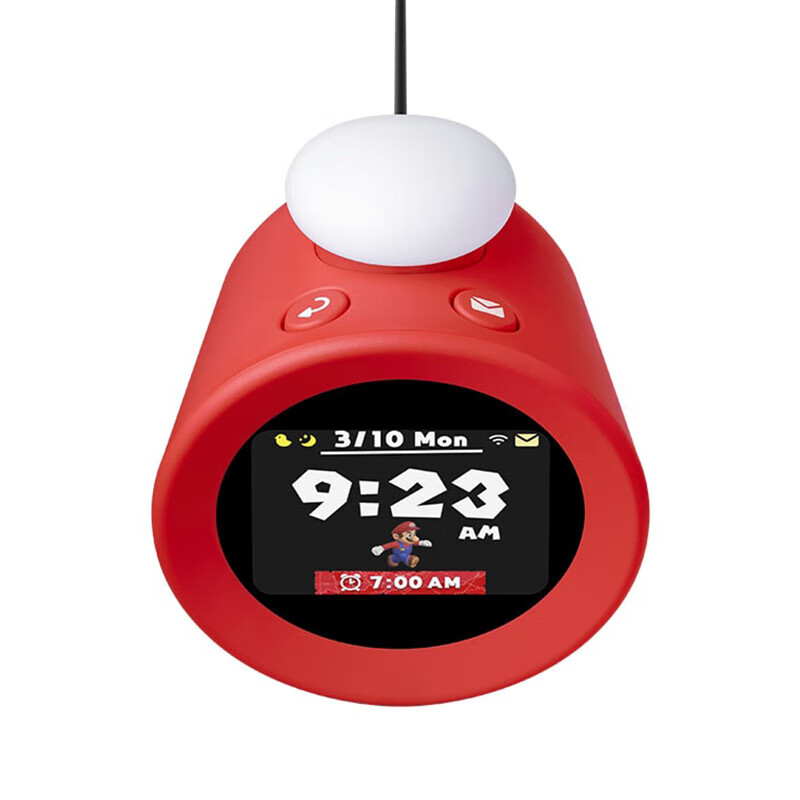 Nintendo (Nintendo) Domestic Bonded Warehouse Alarmo Alarm Clock Mario Alarm Clock 35 Scene Animation Sound Game Elements Original Japanese Version Alarmo Alarm Clock Official Standard