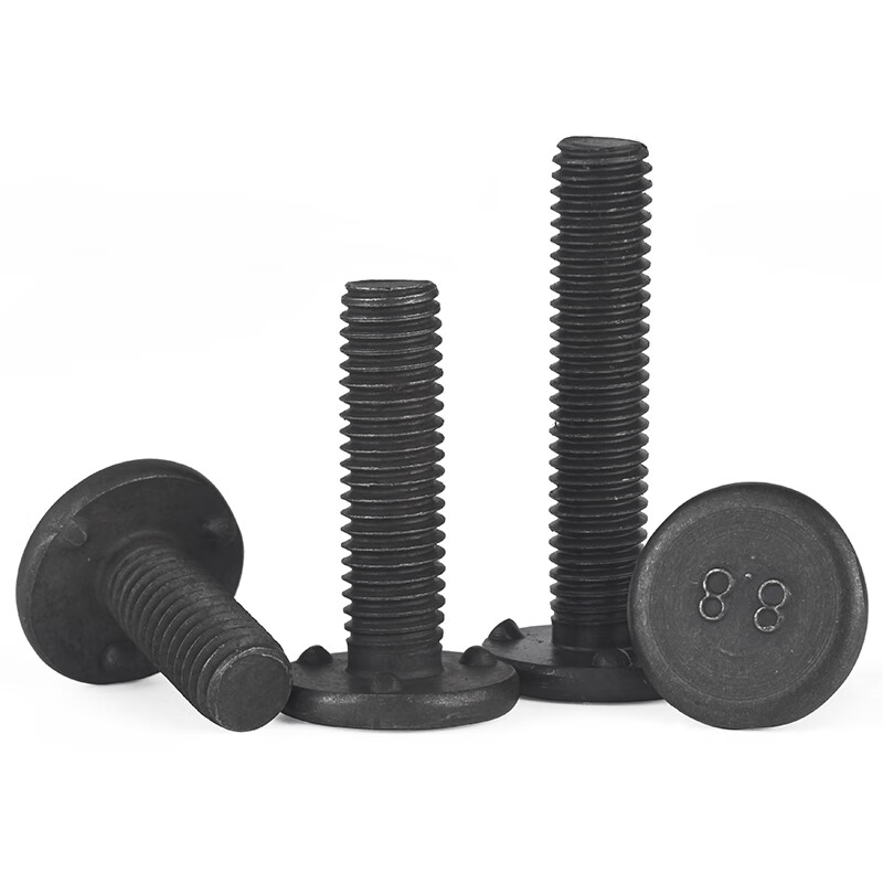 JINGGONG grade 8.8 welding bolts lower three point welding screws Q198 steam standard projection welding bolts M5/6/8/10 M6*30 (50 pcs)