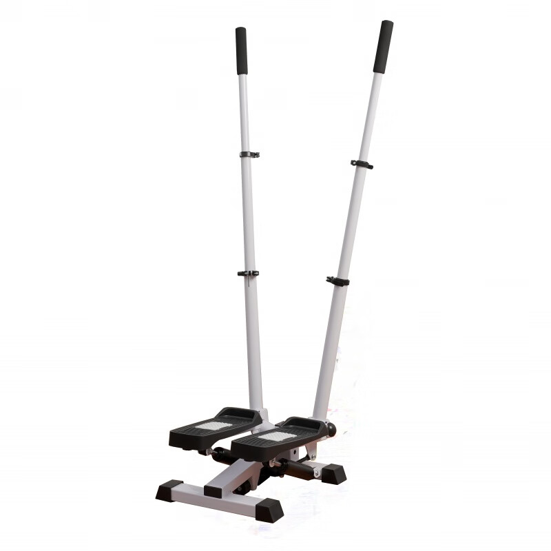 Shunhe Kangya in-situ pedal machine swing armrest hydraulic stepper fitness equipment household in-situ pedal machine small and medium-sized white swing armrest stepper soundproof floor mat tension