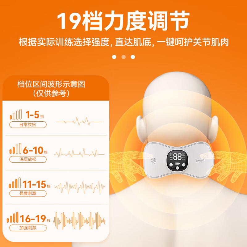 Smart VK electric stimulation muscle exerciser massager full body exercise relaxation postoperative muscle recovery fascial patch