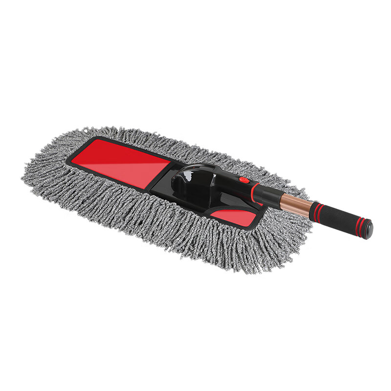 Yueka car duster, car wiper, car wash mop, dust removal wax brush, car duster, dust sweeping brush, soft bristles, does not hurt the car + storage box