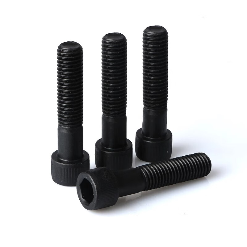 Huichengfeng 12.9 level hexagon socket screws extended cylindrical head bolts long screw cup head screws M3M4M5M6M8M10M14 10*500 1 piece