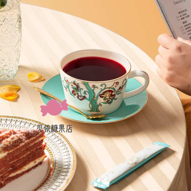 Blan Bunny Peach Sweetheart Girl Tea Dried Fruit Tea Internet Celebrity Drink Combination Fruit Tea Peach Sweetheart 2 cans