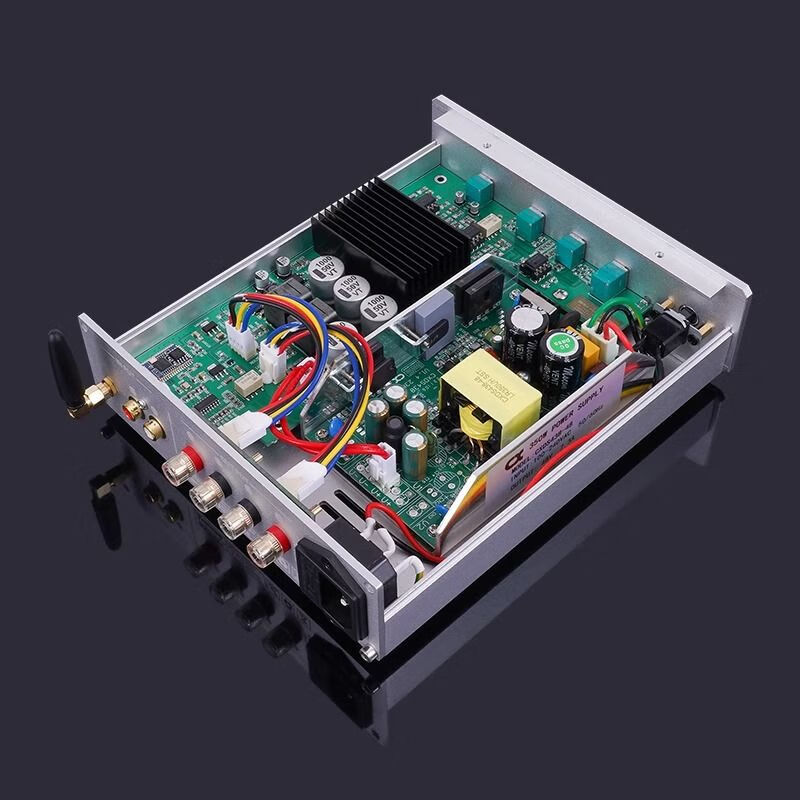 Weiliang power amplifier TPA3255 high power 300W fever hifi digital Bluetooth 5.0 high and low quantity TPA3255-2.0 black