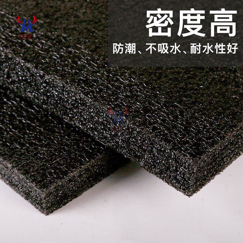 Epe black pearl cotton anti-collision foam board hard-cut soft elastic shock-proof thick pad sheet high-density packaging customized black 1 meter wide * 2 meters long * 8 cm thick / 1 sheet